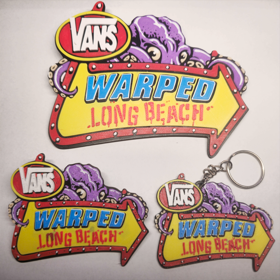 Warped Tour 2025 Long Beach Octopus Pin | Large 130mm